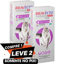 Antipulgas MSD Bravecto Transdermal Plus para Gatos de 6,25 a 12,5 Kg