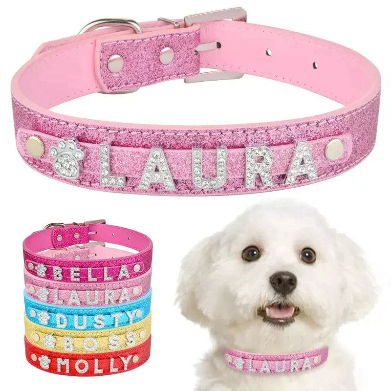 Coleira Personalizada Charms Para Cães e Gatos