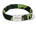 Coleira Personalizada Nylon Modelo Soft