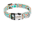 Coleira Personalizada Nylon Modelo Soft