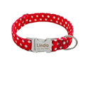 Coleira Personalizada Nylon Modelo Soft