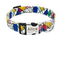 Coleira Personalizada Nylon Modelo Soft