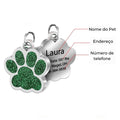 Pingente Personalizado de Pata para Cão