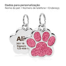 Pingente Personalizado de Pata para Cão