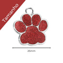 Pingente Personalizado de Pata para Cão