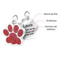 Pingente Personalizado de Pata para Cão