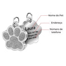 Pingente Personalizado de Pata para Cão