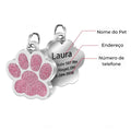 Pingente Personalizado de Pata para Cão