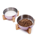 Comedouro para Gatos Aço Inoxidável